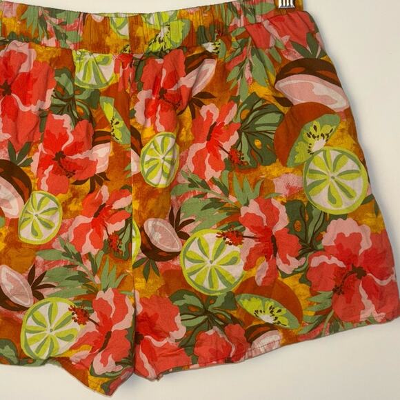 Dress Forum LA Tropical Print Shorts women's size small citrus fruit print - Picture 10 of 16